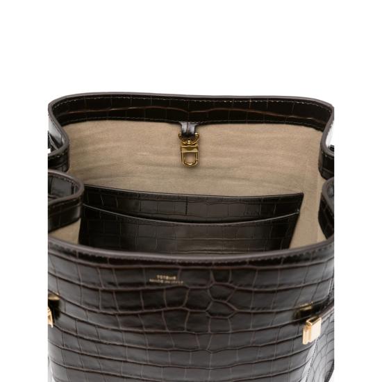 26SS 토템 숄더백 244 WAL0048 LE0076 034 DKBRO BROWN - TOTEME