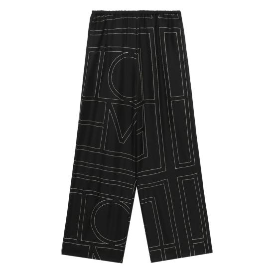 26SS 토템 스트레이트 팬츠 213 255 707 925 BLACK - TOTEME