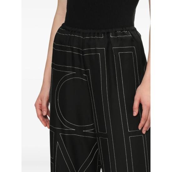 26SS 토템 스트레이트 팬츠 213 255 707 925 BLACK - TOTEME