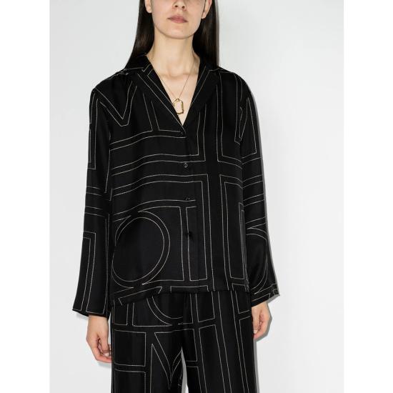 26SS 토템 블라우스 213 755 707 925 BLACK - TOTEME