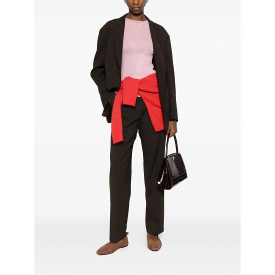 26SS 더프랭키샵 스트레이트 팬츠 BEA SUIT PANTS DKESP BROWN - THE FRANKIE SHOP