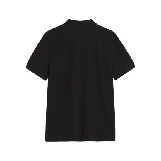 26SS 메종키츠네 폭스 헤드 컴포트 폴로 티셔츠 PM00210KP0001 BLACK - MAISON KITSUNE