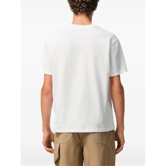 26SS 아미 스몰 하트 로고 라이트 코튼 저지 티셔츠 HTS346 724 100 WHITE - AMI