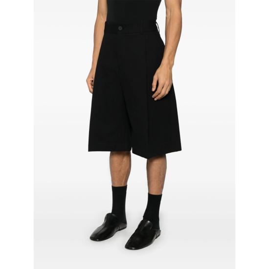 26SS 스튜디오 니콜슨 숏팬츠 SNM 1187 FOWLD BLACK - STUDIO NICHOLSON