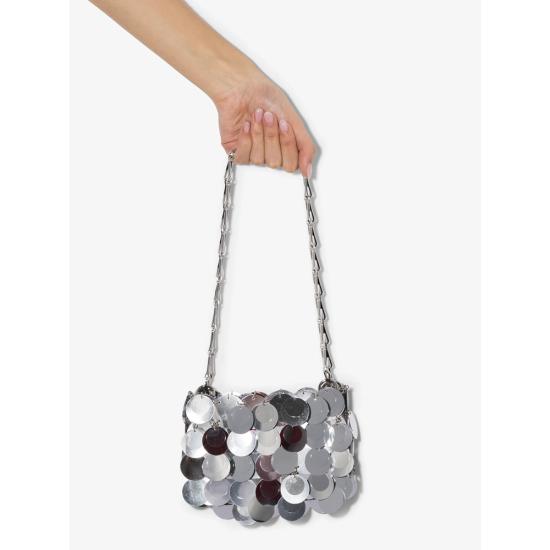26SS 파코라반 숄더백 23ASS0137 PLX001 P040 SILVER - PACO RABANNE