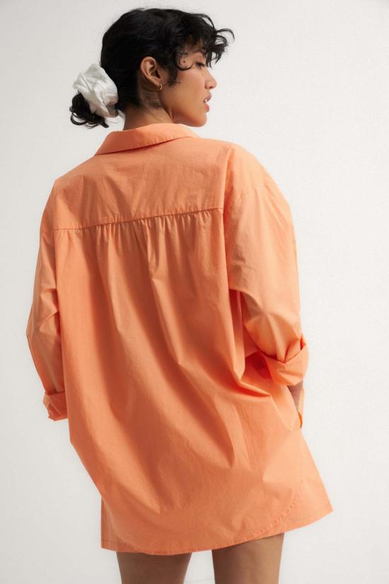  Be Idle 셔츠 포플린 버튼다운 셔츠 - BE IDLE