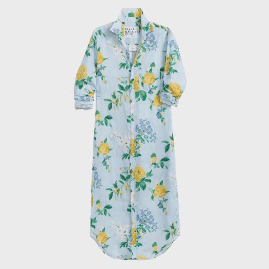  프랭크 앤 에일린 롱 원피스 프랭크 & 아일린 로리 맥시 셔츠드레스 스프링 부케 Smsl - FRANK & EILEEN