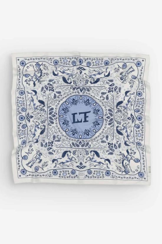  Maison Lecomte Flament 머플러/스카프 파 웨스트 코튼 스카프