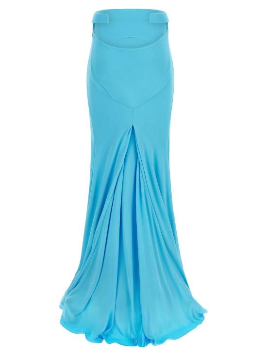  톰포드 롱 스커트 톰 포드 임파서블 스커트 라이트 블루 - TOMFORD