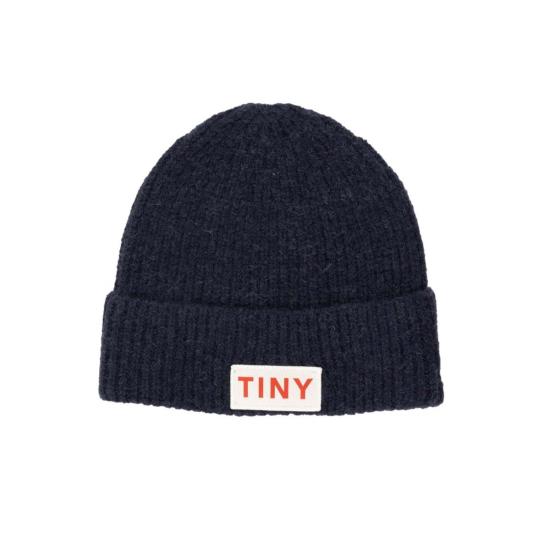  [키즈] 타이니코튼 모자 키즈  솔리드 비니햇 네이비