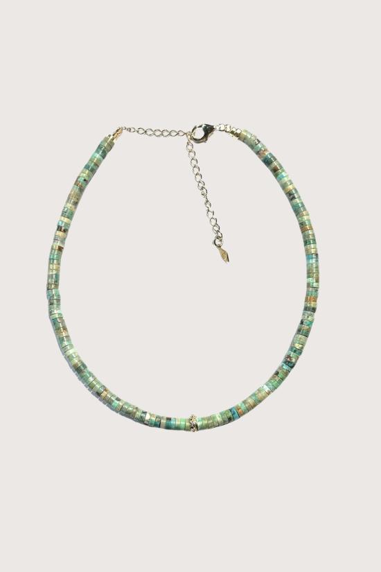  가숑 포티에 목걸이/팬던트 아파치 골디 목걸이 터쿼이즈/그린