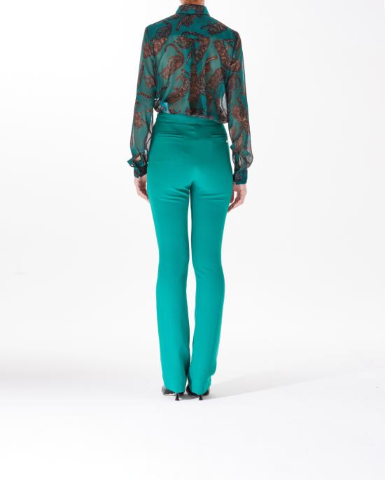  저스트까발리 스트레이트 팬츠 77PAA131 N0373 cadmium green 180 VERDE - JUST CAVALLI