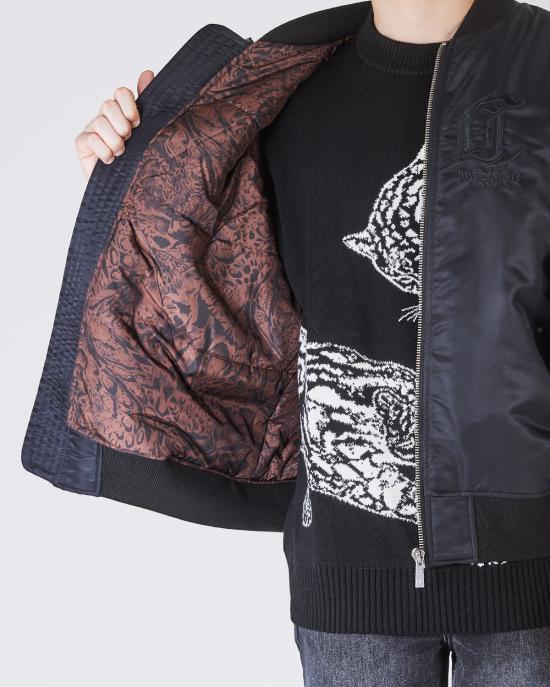  저스트까발리 자켓 77OASD21 CQD82 black 899 NERO - JUST CAVALLI