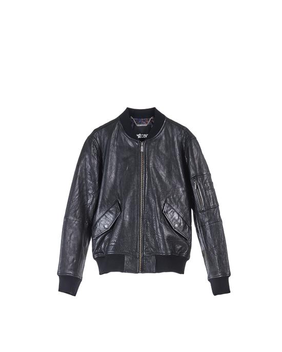  저스트까발리 가죽 자켓 77OAVP00 CP017 black 899 NERO