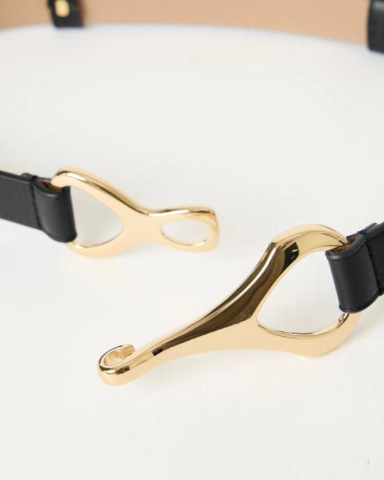  비로우더레귤러 벨트 레귤러 벨트 B 로우 더  기드온  블랙/골드 - B LOW THE BELT