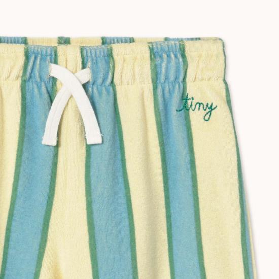  [키즈] 타이니코튼 트레이닝/조거 팬츠 키즈 레트로 스트라이프 타월 스웨트 - TINYCOTTONS