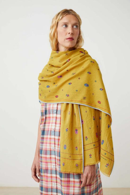  모아몽 머플러/스카프 모이즈몬트 비주 스카프 824호 - MOISMONT