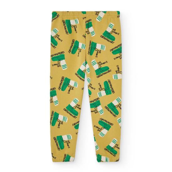  [키즈] 더 애니멀스 옵저버토리 스트레이트 팬츠 어린이용 동물 관측소 낙타 트레이닝 바지 (연한 갈색) - THE ANIMALS OBSERVATORY