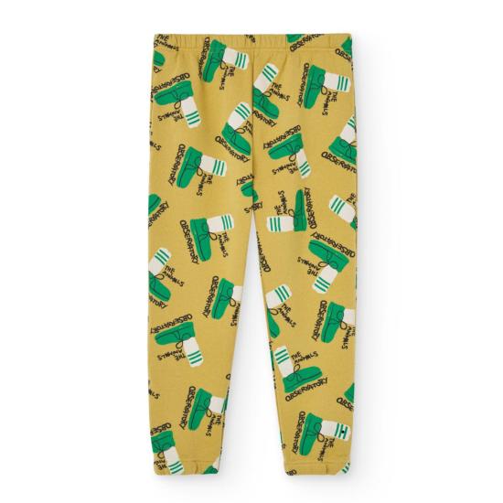  [키즈] 더 애니멀스 옵저버토리 스트레이트 팬츠 어린이용 동물 관측소 낙타 트레이닝 바지 (연한 갈색)