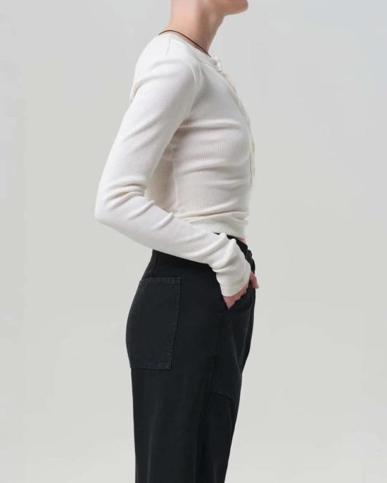  시티즌 오브 휴머니티 긴팔 티셔츠 인류의 시민 바라 헨리 탑 - CITIZEN OF HUMANITY