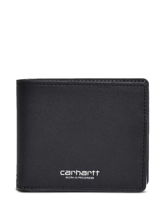 26SS 칼하트 WIP 남성지갑 I033108 0M4XXBLACK SILVER Black