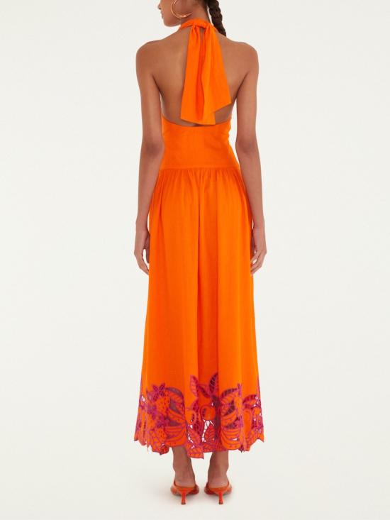 26SS 팜 리오 롱 원피스 349106 ORANGEL0026 Orange - FARM RIO