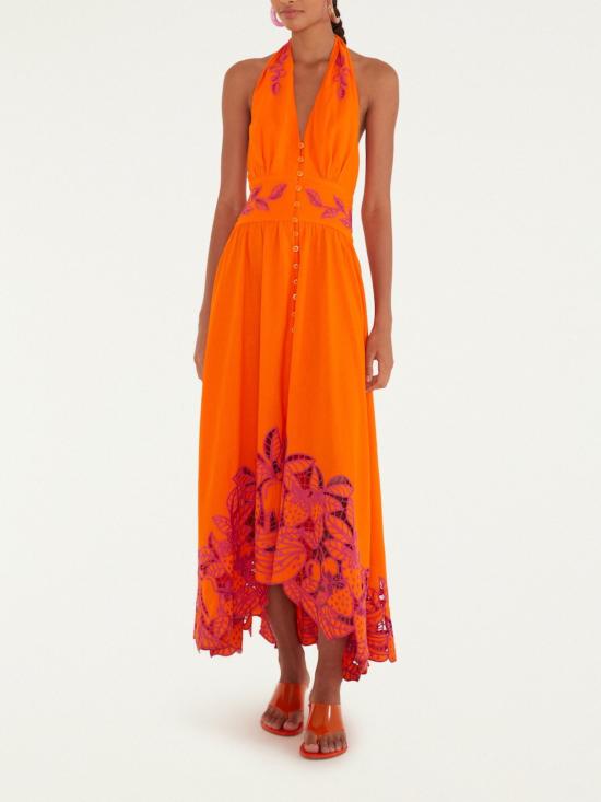 26SS 팜 리오 롱 원피스 349106 ORANGEL0026 Orange - FARM RIO