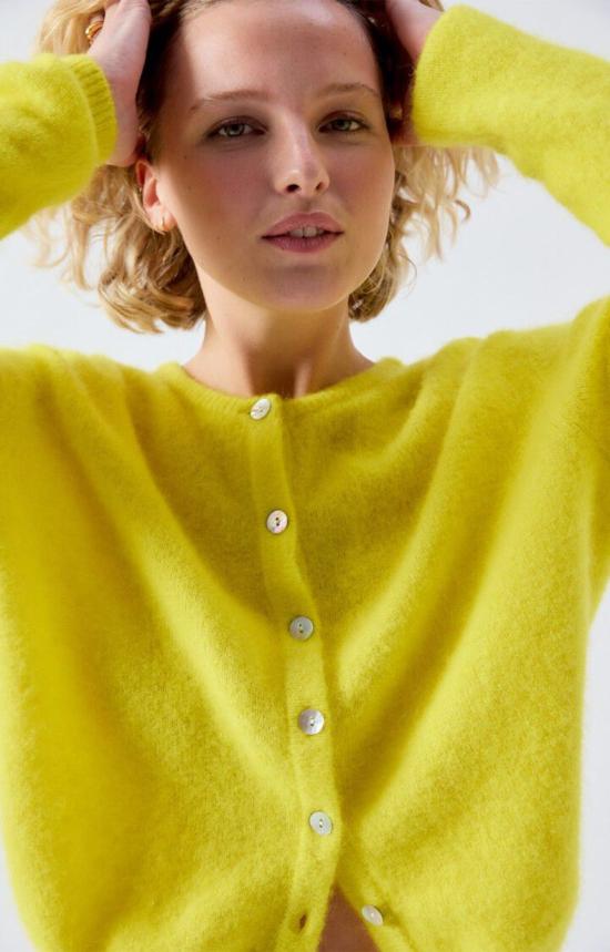  아메리칸 빈티지 가디건 비토 카디건 바나나 - AMERICAN VINTAGE