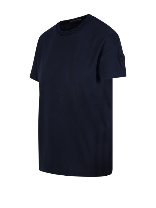 26SS 몽클레어 반팔 티셔츠 8C00062 89B8U 742 NAVY - MONCLER