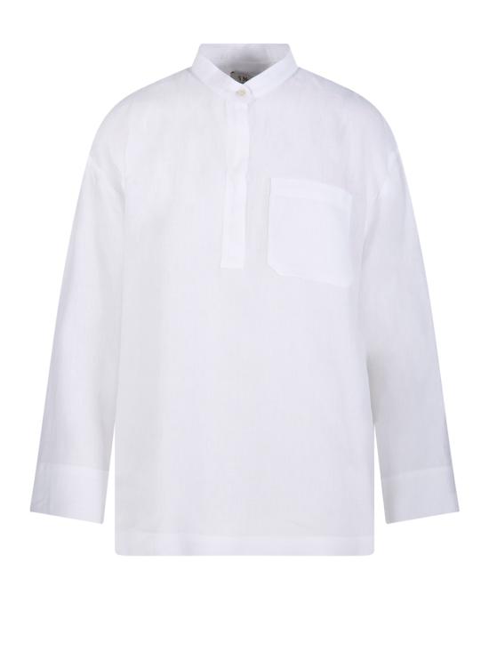 26SS 에스막스마라 셔츠 2619111013600 006 BIANCO OTTICO