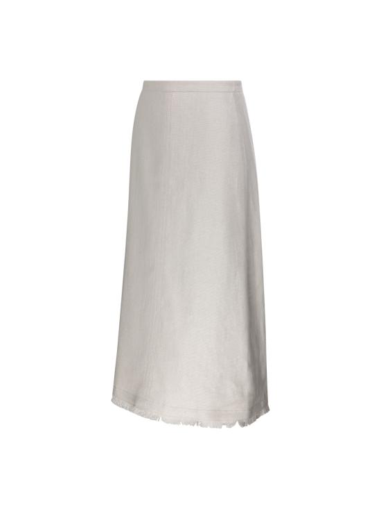 26SS 에스막스마라 미디 스커트 2619101023600 036 BIANCO AVORIO - 'S MAX MARA