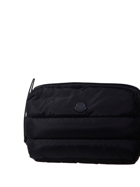 26SS 몽클레어 카라독 퀼티드 뷰티 케이스 6A00003 M6275 999 BLACK - MONCLER