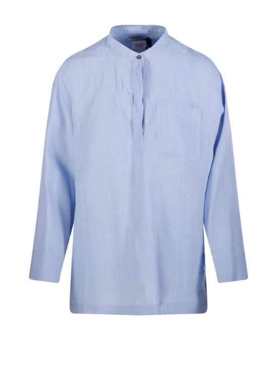 26SS 에스막스마라 셔츠 2619111013600 011 AZZURRO