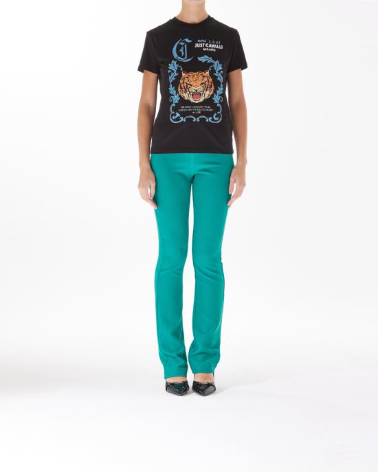  저스트까발리 반팔 티셔츠 77PAHC03 CJ600 nero 899 NERO - JUST CAVALLI