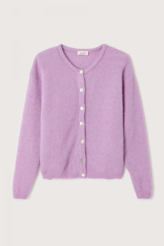  아메리칸 빈티지 가디건 비토 카디건 라벤더 - AMERICAN VINTAGE