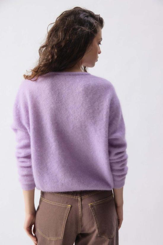  아메리칸 빈티지 가디건 비토 카디건 라벤더 - AMERICAN VINTAGE