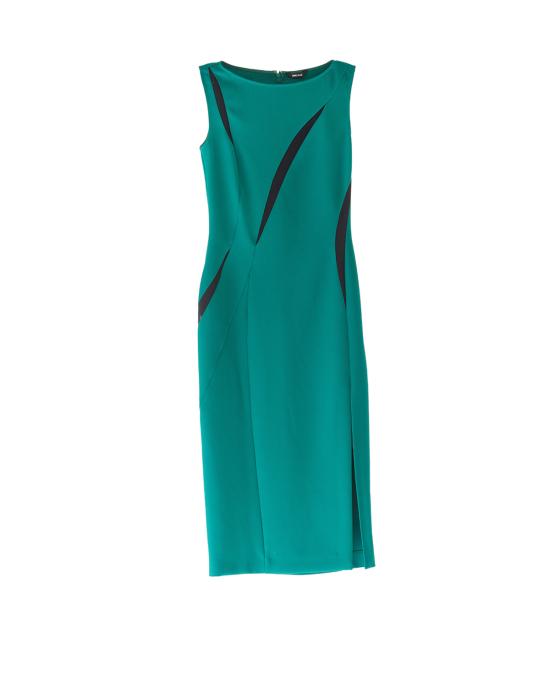  저스트까발리 롱 원피스 77PAO940 N0373 cadmium green 180 VERDE