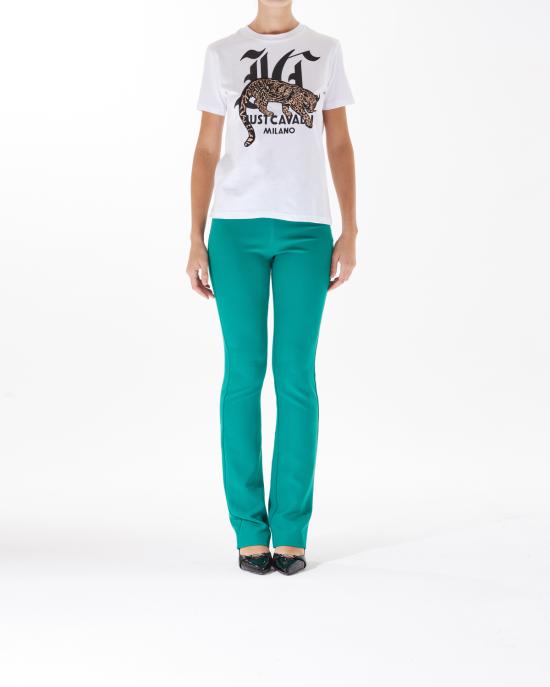  저스트까발리 반팔 티셔츠 77PAHA02 CJ718 white 003 BIANCO - JUST CAVALLI