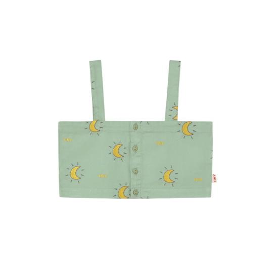  타이니코튼 민소매 티셔츠 키즈  미드나잇 선 크롭탑