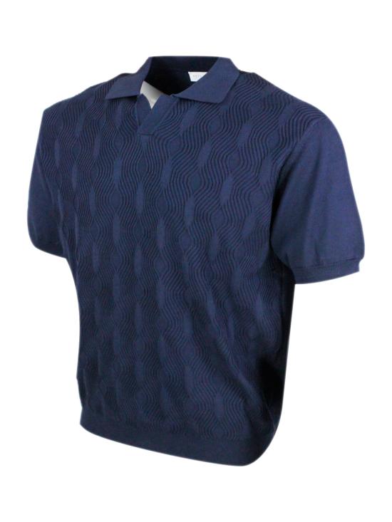 26SS 04651/트립인어백 폴로 티셔츠 2KN2604A23 05 Blue - 04651/A TRIP IN A BAG