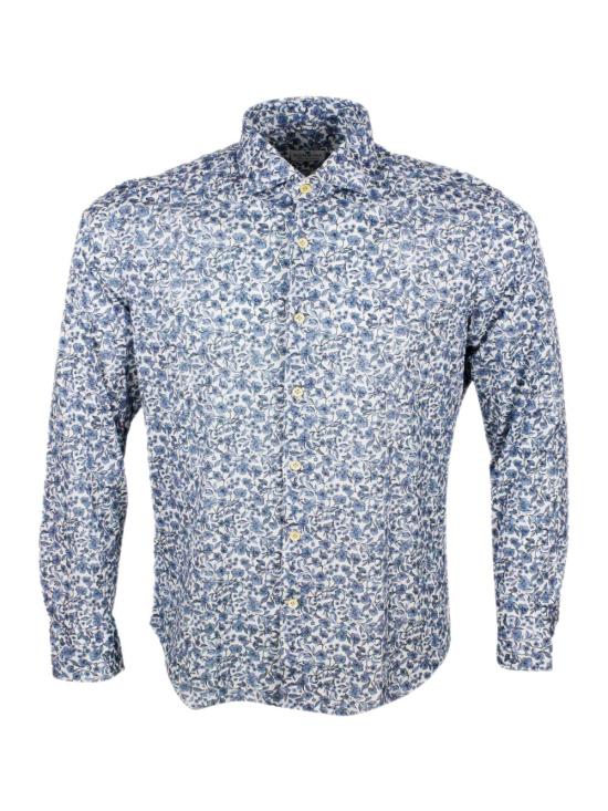 26SS 손리사 긴팔 셔츠 FJ15BTJ1044 02 Azzurro bianco