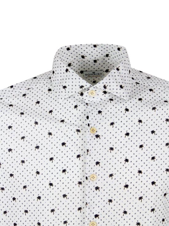 26SS 손리사 긴팔 셔츠 FJ15BTJ1053 01 Bianco blu - SONRISA