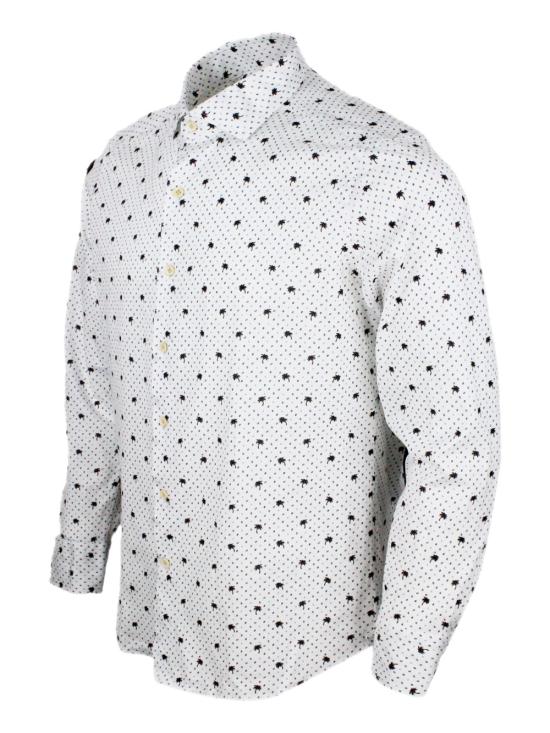 26SS 손리사 긴팔 셔츠 FJ15BTJ1053 01 Bianco blu - SONRISA