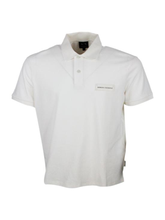 26SS 알마니 폴로 티셔츠 XM002390AF13026 U1074 White