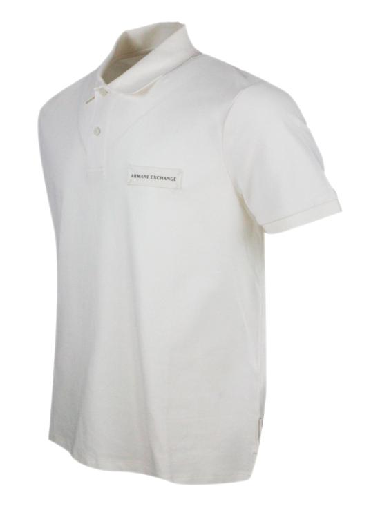 26SS 알마니 폴로 티셔츠 XM002390AF13026 U1074 White - ARMANI