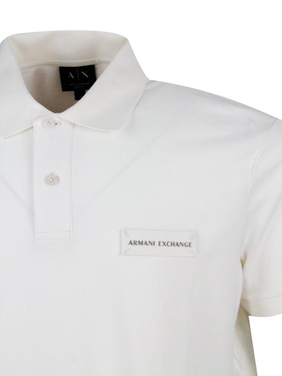 26SS 알마니 폴로 티셔츠 XM002390AF13026 U1074 White - ARMANI