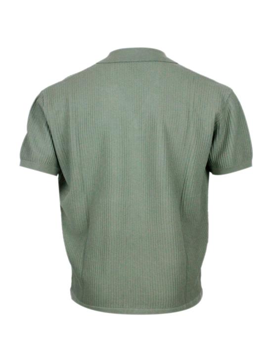26SS 알마니 폴로 티셔츠 XM002165AF20139 U7210 Hedge green - ARMANI