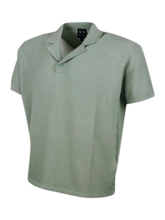 26SS 알마니 폴로 티셔츠 XM002165AF20139 U7210 Hedge green - ARMANI
