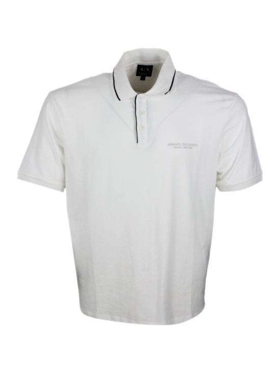 26SS 알마니 폴로 티셔츠 XM001557AF10363 U0009 Beige