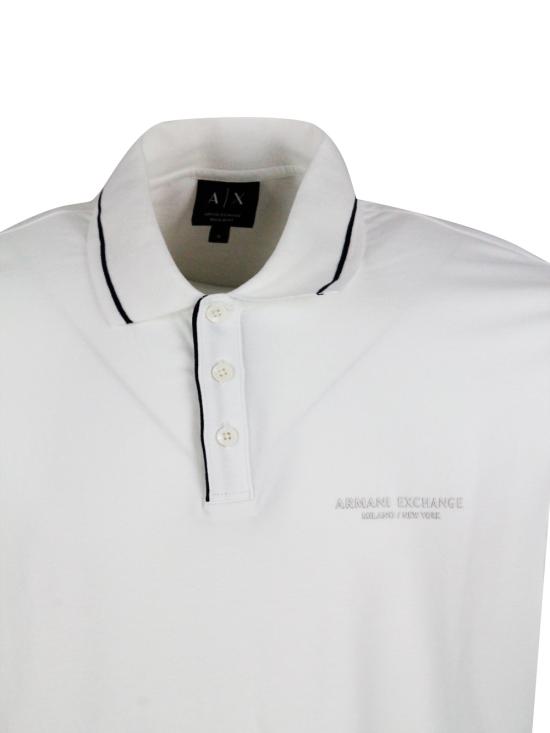 26SS 알마니 폴로 티셔츠 XM001557AF10363 U0009 Beige - ARMANI